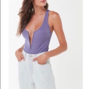Urban Outfitters Purple Bodaysuit